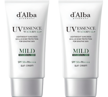 Dalba Waterful Mild Sun Cream SPF50+ PA++++, 50ml, 1ea