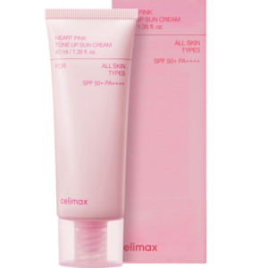 CELLIMAX HEART PINK TONE UP SUN CREAM SPF50+ PA++++, 40ml, 1ea