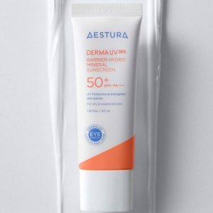 Estara Derma UV365 Barrier Moisture Mineral Sunscreen SPF50+ PA++++, 40ml, 1ea