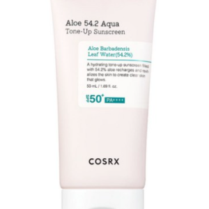 COSRX Aloe 54.2 Aqua Tone Up Sunscreen SPF50+ PA++++, 50ml, 1ea