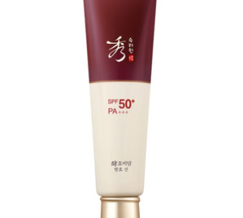 Su-ryeon Hyobidam Fermented Sun Cream SPF50+ PA+++, 60ml, 1ea