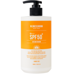 W Dressroom Moisturizing Sun Cream SPF50+ PA++++, 500ml, 1ea