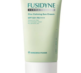 Husidaine Derma Trouble Zinc Calming Sun Cream SPF50+ PA++++, 50ml, 1ea