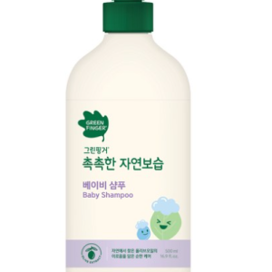 Green Finger Moist Natural Moisturizing Baby Shampoo, 500ml, 1ea