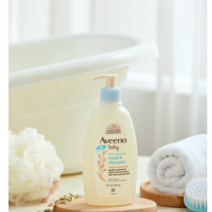 Aveeno Baby Daily Moisture Wash & Shampoo, 354ml, 1pc