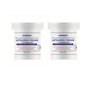 DERMFREE Large Capacity Urea Cream Foot Cream 42% Urea Cream Dry Skin Hands and Feet Moisturizing Heel Callus Care Urea All-Purpose Cream