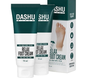 Dashu Daily Relax Exfoliating High Moisture Care Foot Cream