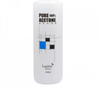 “Lupin Pure Acetone 1000ml Safety Cap Soak Off Gel Nail Remover, 1L, 1ea “
