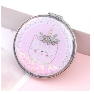 Cute portable mini mirror