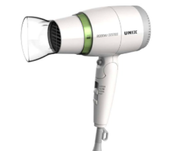 Unix Folding Ionic Hair Dryer UN-A1454 2000W