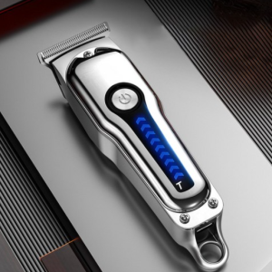 DS TY-9013 Electric Hair Clipper Electroplating 6 Position Tracking Comb R-Line Sharp Angle Design Steel T-Type Bit Skin No Scratch