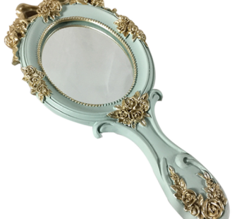 Double J Antique Princess Hand Mirror, Blue, 1 Piece