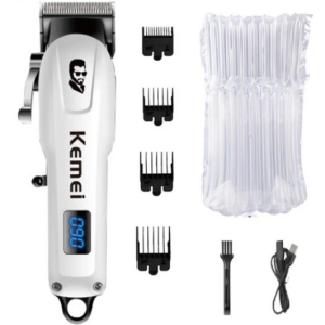 Hair Clipper Men Barber Kemei Men’s Mini Barber Hair Trimmer Professional Electric Beard Clipper Rechargeable Lithium Hair Clipper