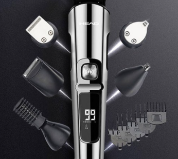 “HEAD 11IN1 Hair Clipper Baricang Hair Trimmer Electric Gift Shaving Hair Removal Nose Hair Set “