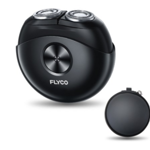 Flyco Portable Head Detachable Type C Charging Electric Shaver + Hard Case Set