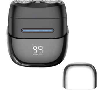 RUN Technology Portable Mini Rechargeable Electric Shaver Head Fully Detachable Waterproof Remaining Capacity Display
