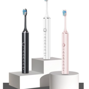 Receive 4 brush heads + toothbrush storage box when purchasing an electric toothbrush. Available in 3 colors.