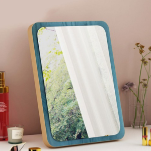 Mudas Modern Classic Color Wood Tabletop Mirror Rectangle