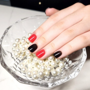 “A handful [1+1] 4 color adhesive nail tips soft artificial nails family pack, nail tip 06. Vivi…, 2 pieces “