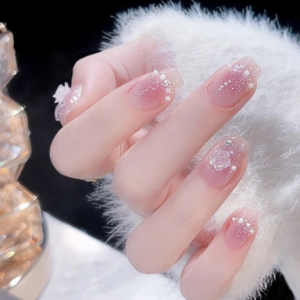 Beauty Nail Tips Self Nail Art Wedding Stick-on Nail Tips Artificial Nails 18 Types 24Px2 48p 1st, 02 Nail Tips x 2, 1 Set