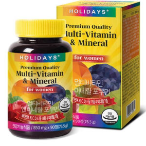 Holidays Multivitamin & Mineral For Men, 90 Tablets, 1 Tablet