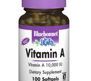 Bluebonnet Vitamin A 10000IU Softgels Gluten Free