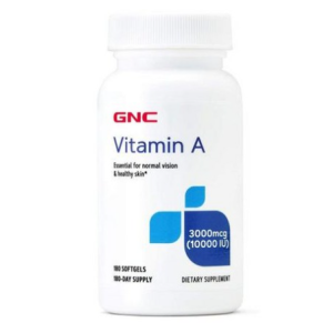GNC Vitamin A 10000IU 180 Capsules (6 Month Supply)