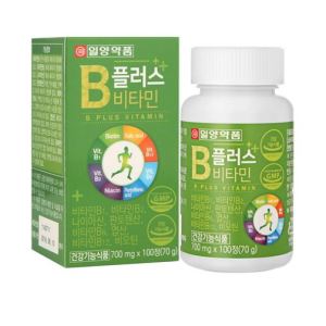 Ilyang Pharmaceutical B Plus Vitamin B 100 Days, 100 Tablets, 2 Tablets