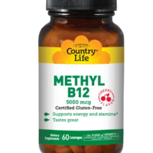Country Life Methyl B12 5000mcg Lozenges