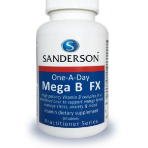 [Sanderson] 60 One-A-Day Mega B (Vitamin B) FX Tablets