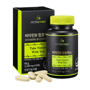 Nutricore Vitamin B Complex, 60 Tablets, 1 Tablet