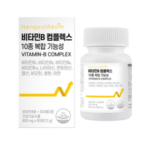 Consistency Vitamin B Non-Group 10 Kinds Multifunctional Complex Nutritional Supplement 800mg, 90 Tablets, 1 Supplement