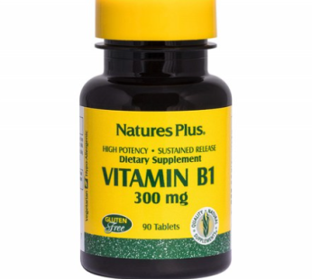 NaturesPlus Vitamin B1 300mg 90 Tablets 1 NaturesPlus Vitamin B1