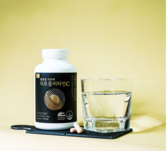 Derbotae Liposomal Vitamin C Certified by the Food and Drug Administration in the USA, 180 Tablets, 1 Tablet