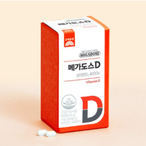 Megadose D Vitamin D3 4000IU, 90 Tablets, 1ea