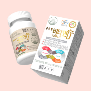 Chong Kun Dang Vitamin D 1000I.U, 90 tablets, 2