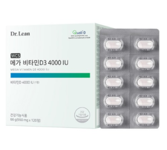 “Doctor Dr.LIN Mega Vitamin D3 4000 IU 66g, 120 tablets, 1”