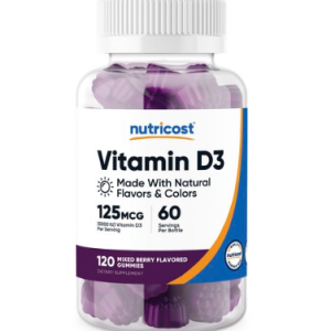 NUTRI COOSAR Vitamin D3 5000 IU Mixed Berry Taste