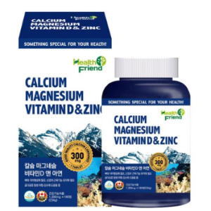 Health Friends Canadian Calcium Magnesium Vitamin D & Zinc 6 months