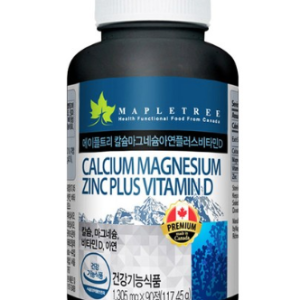 Maple Tree Calcium Magnesium Azium Plus Vitamin D, 90 tablets, 1