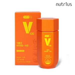 Nutriers’ first 100% vegetable vitamin D + zinc 15 g 30 capsules per day