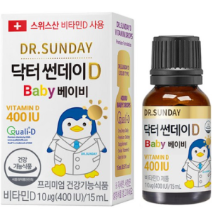 Dr. Sun Day D Baby 400 IU, 15ml, 1