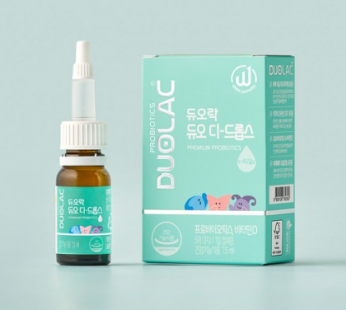 [Duorak] Duo Drops 7.5ml (45 days) 1 / baby liquid lactic acid bacteria + vitamin D (including dropper)