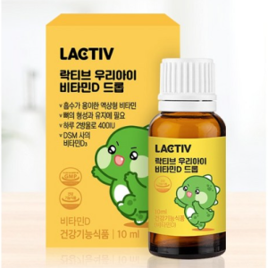 “Lactive Lactive Woori Eye Vitamin D drop, 1, 10ml”