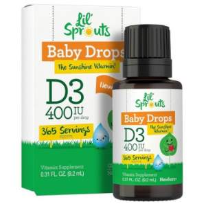 Carlyle Baby Drops Vitamin D3 400IU 9.2ml, 1