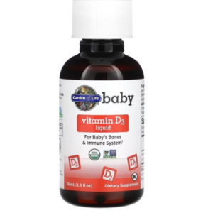 Garden of Life Baby Vitamin D3 Liquid Baby Vitamin D3 Liquid 56ml, 1