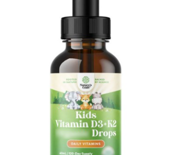 Nature Craft Children Vitamin D3+K2 drops, 60ml, 1