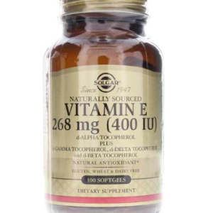 Solga Vitamin E 400 IU D-Alpha Toco Perolsoft Gel, 100 tablets, 2