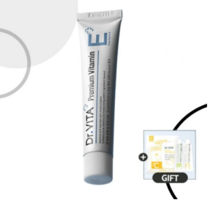 DRVITA Premium Moisturizing Care Water Light Skin Vitamin E Cream 30ml +Gift Gift 221529