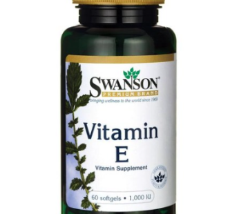 Swanson Vitamin E 1000IU Soft Gel